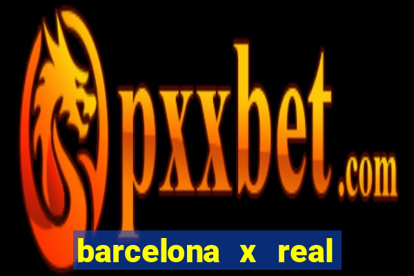 barcelona x real madrid ao vivo futemax